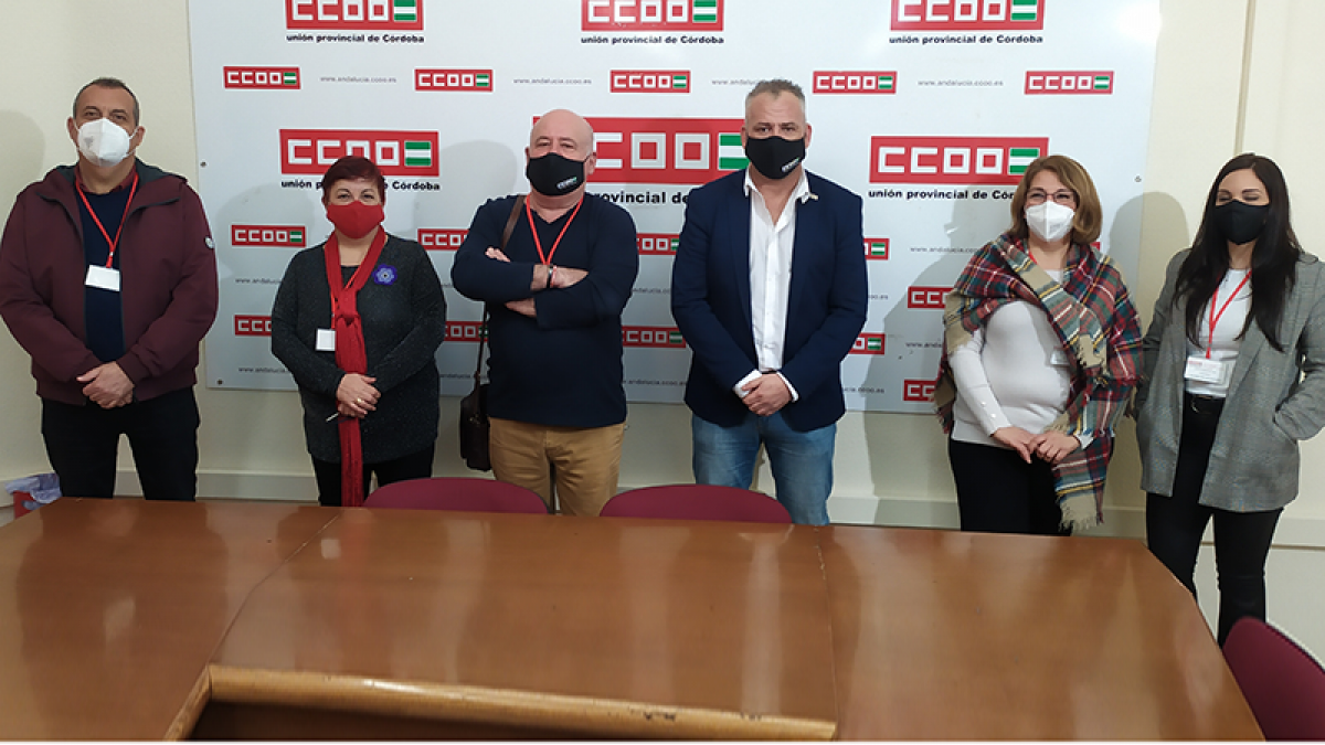 Antonio Salazar, nuevo secretario general en CCOO de Construccin y Servicios de Crdoba