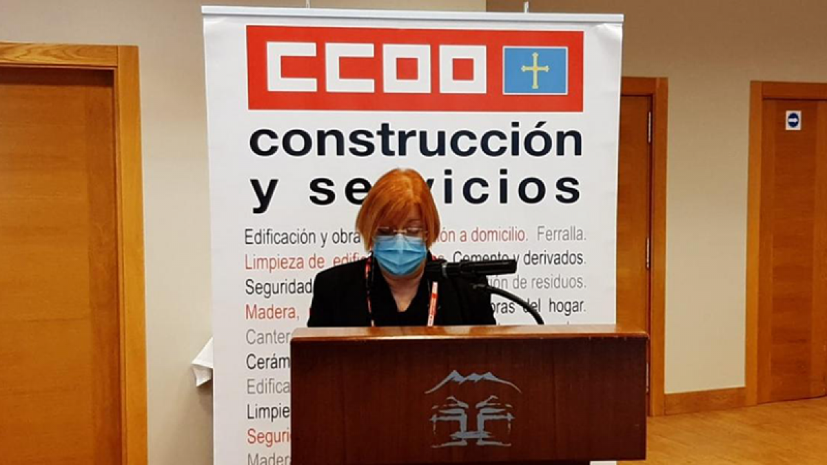 Vernica Gonzlez Costales elegida secretaria general de CCOO de Construccin y Servicios de Asturias